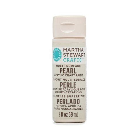 Martha Stewart Multi Surface Pearl Paint Mother Of Pearl 2 Oz 3