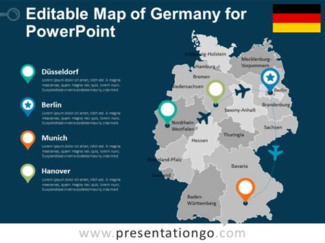 Germany Map Powerpoint