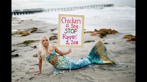 Mermaid Speaks Out Against Chicken Of The Sea YouTube