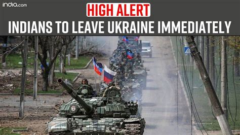 Russia Ukraine War Advisory For Indians To Leave Ukraine Immediately