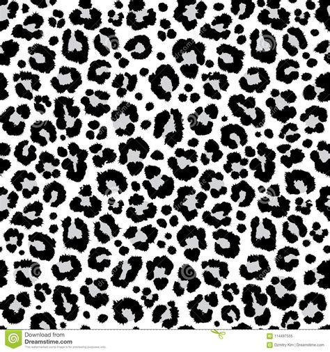 Leopard Pattern Texture Repeating Seamless Design Vector