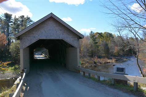 Historic Covered Bridges Robyville Bridge Mainedot