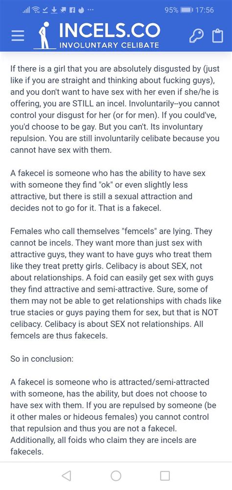 Foolish Incel Unable To Comprehend Theres No Difference Between Male