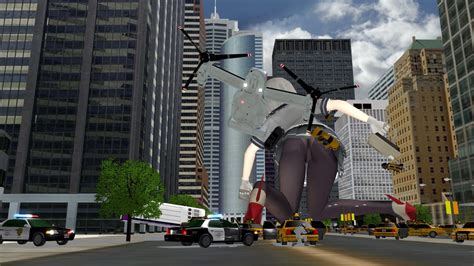Giantess Attack Cinematic Test Mmd Giantess Youtube