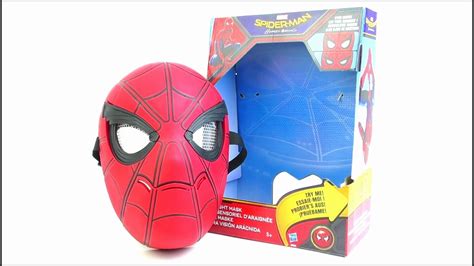 Marvel Spider Man Glow Fx Electronic Mask With Light Up Eyes
