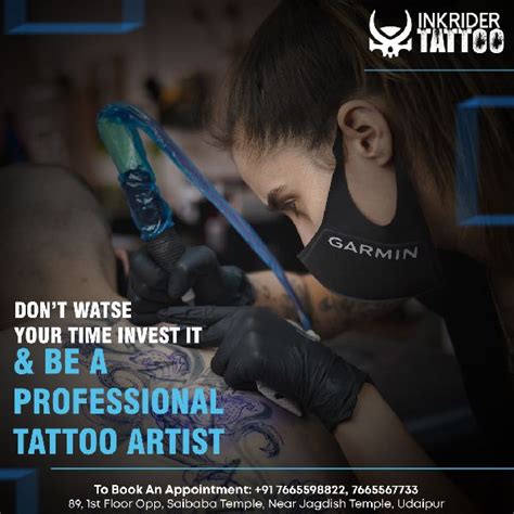 Tattoo Training At Best Price In Udaipur Ink Rider Tattoo Studio
