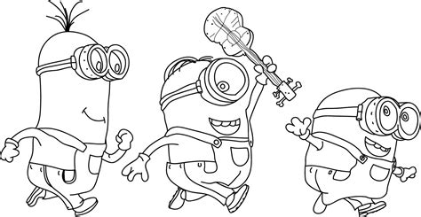 Minion Coloring Pages Best Coloring Pages For Kids Coloring Wallpapers Download Free Images Wallpaper [coloring876.blogspot.com]
