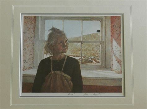 46 Andrew Wyeth Anna Kuerner Pencil Signed Lot 46 Andrew Wyeth
