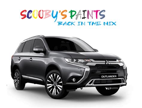 Mitsubishi Outlander Touch Up Paints And Aerosol Spray Auto Car Paint Uk