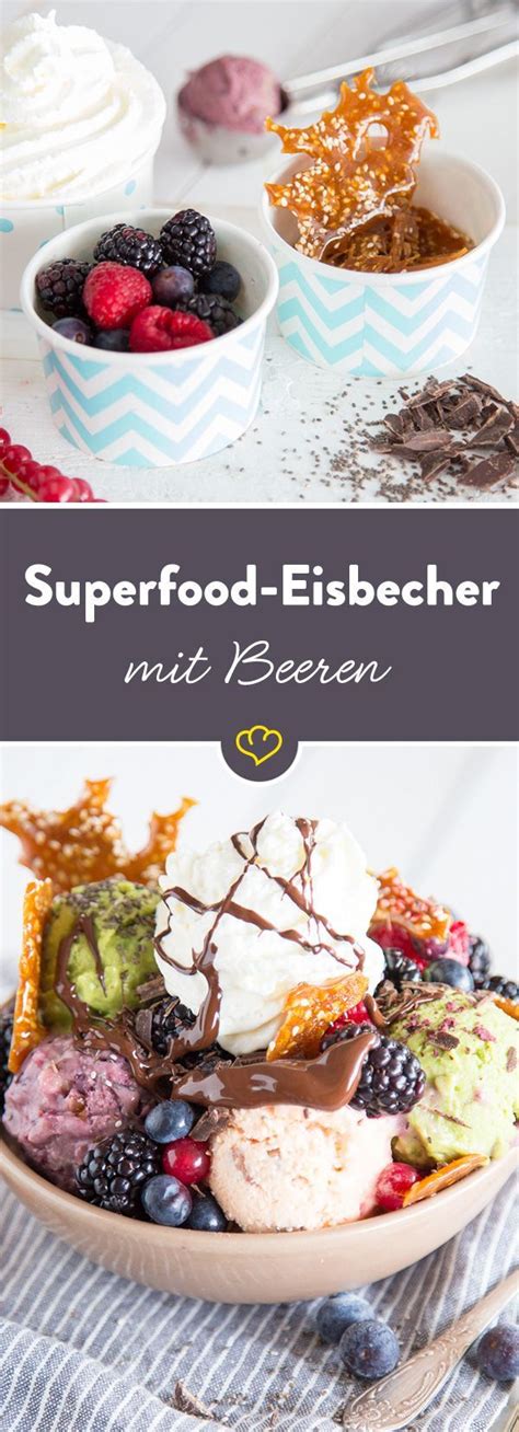 Die kleinen bunten muffins sind bei den kindern hier jedenfalls bestens angekommen. Ein Eisbecher voller Superfood: An die Löffel, fertig, los ...
