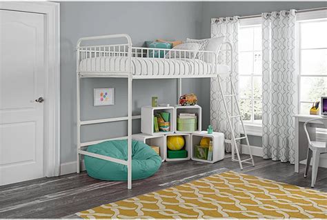46 Better Homes Gardens Kelsey Twin Metal Loft Bed Images Garden And