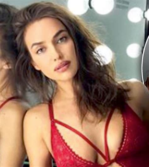 Supermodel Irina Shayk Flaunts Her Sexy Figure In Sexy Red Lingerie