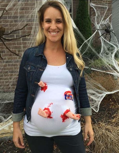 17 Creative Pregnant Halloween Costumes For Mums And Bumps Pregnant