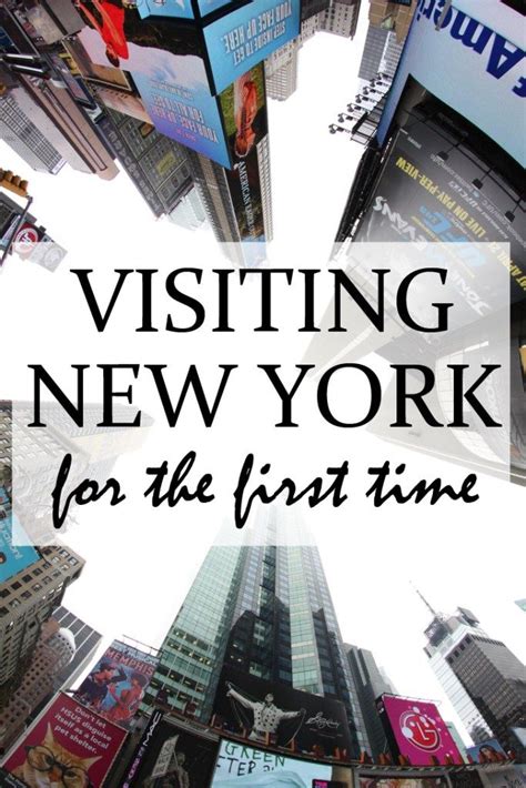 Visiting New York For The First Time Travel For A Living Visit New