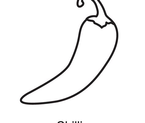 Chilli Drawing | Free download on ClipArtMag