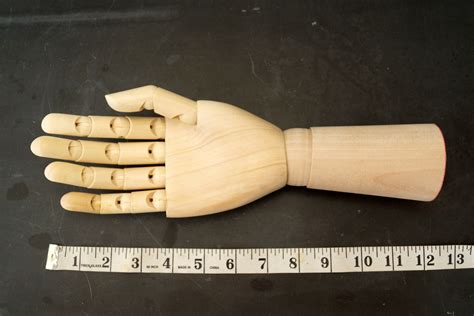 Wood Manikin Mannequin Hand 12 High