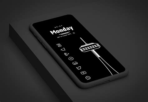 Theme Black And Whitefrom Androidthemes Source Ifttt32pknhb