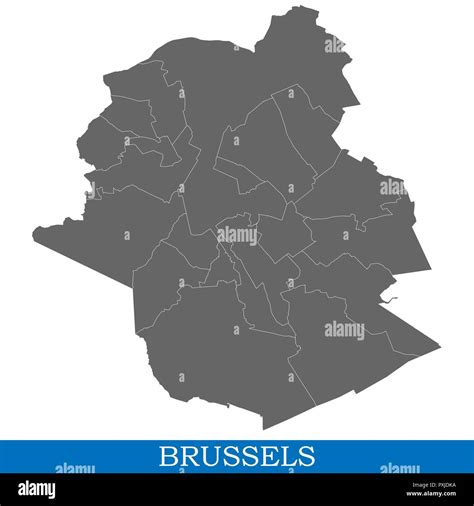 Map Of Brussels Hi Res Stock Photography And Images Alamy