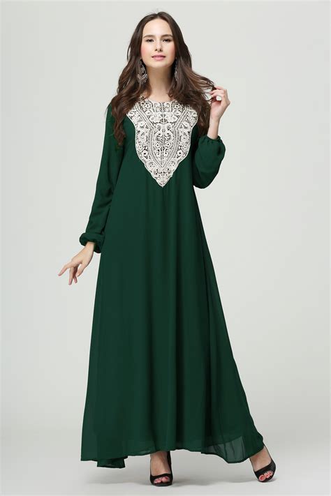 Hot Selling Islamic Women Wear Muslim Abaya Maxi Dress Ms Dresses