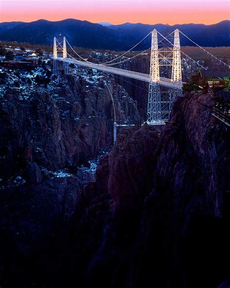 The Royal Gorge Bridge Is The Highest Suspension Bridge In North