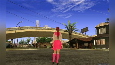 Download Kasumi Pink School For Gta San Andreas