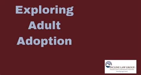 Benefits Of Adult Adoption