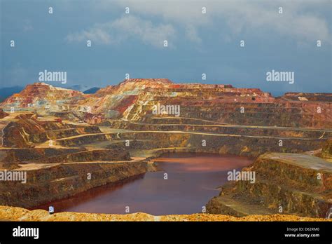Rio Tinto Mine Stock Photo Alamy