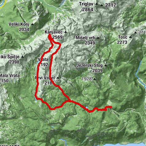 Triglav Lakes Hike Bergfex Wanderung Tour Gorenjska