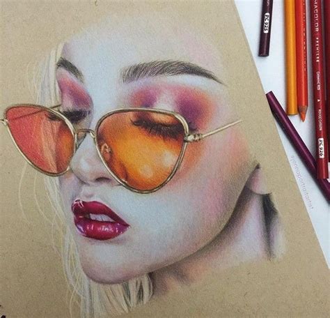 Beautiful Colored Pencil Drawing Prismacolor Premier Colored Pencil Drawing Color Pencil Art