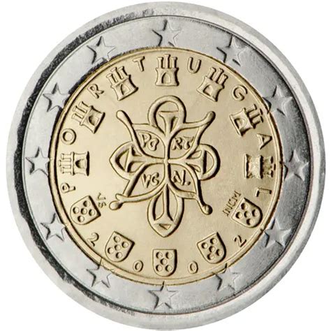 Portugal 2 Euro Coin 2002 Euro Coinstv The Online Eurocoins Catalogue
