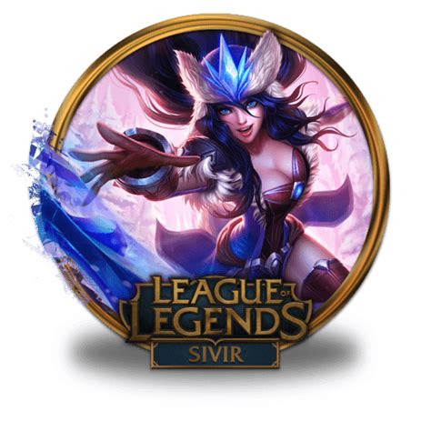Sivir 01 Icon League Of Legends Gold Border Iconpack Fazie69