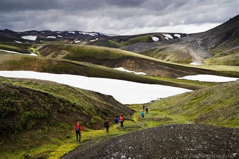 Moonscape Trekking In The Icelandic Highlands Traipsing About