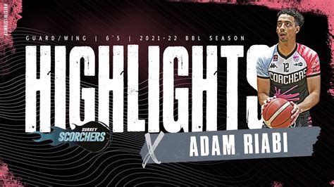 Adam Riabi Surrey Scorchers 2021 22 Bbl Season Highlights Youtube