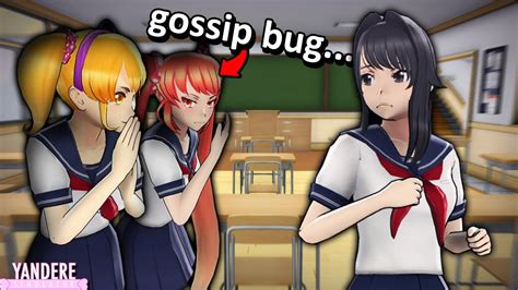 This Bug Makes Students Gossip About You Yandere Simulator Myths