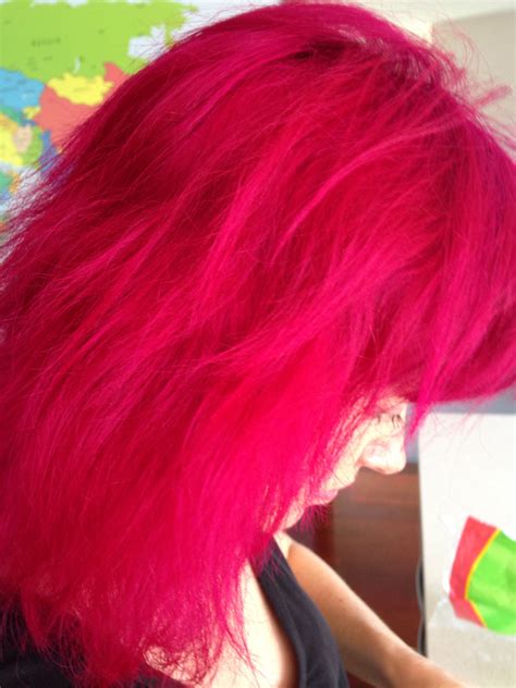 Hot Pink Hair Hot Pink Hair Pink Hair Pink Ombre Hair