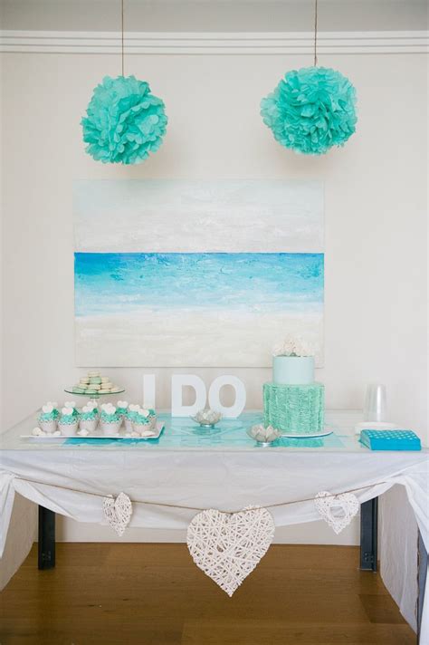 Home » cakes » occasion cakes » bridal shower cakes. beachy wedding cake table | Weddings in 2019 | Beach ...