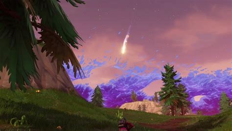 Fortnite Explosive New Meteors Spotted Over Tilted Towers