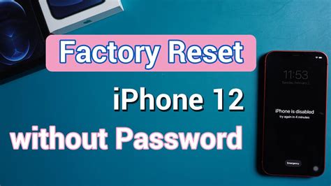 How To Factory Reset IPhone 12 Without Password YouTube