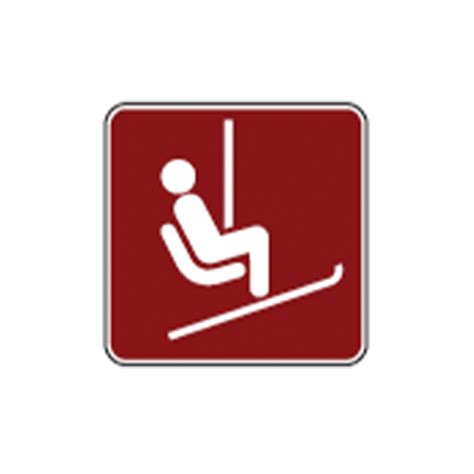 Chair Liftski Lift Sign Rs 105 Traffic Safety Supply Company
