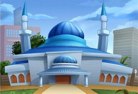 Gambar mewarnai anak muslim 7 anak soleh muslim activities. Masjid (kartun) | .: MoCa