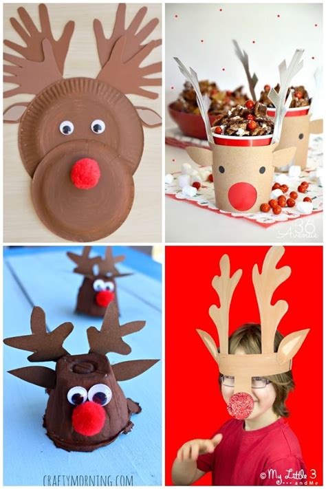 27 Adorable Reindeer Crafts To Make Holiday Crafts Christmas