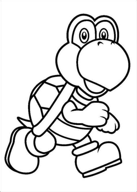 Pictures to print and color. Super Mario Coloring Pages | Birthday Printable