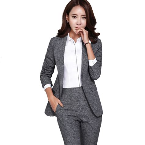 Check out our women's formal suit selection for the very best in unique or custom, handmade pieces from our shops. Autumn Woman Suits Sets Lady Suit Office Formal ...
