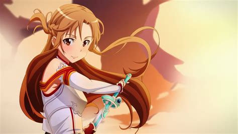 Wallpaper Illustration Long Hair Anime Girls Sword Art Online