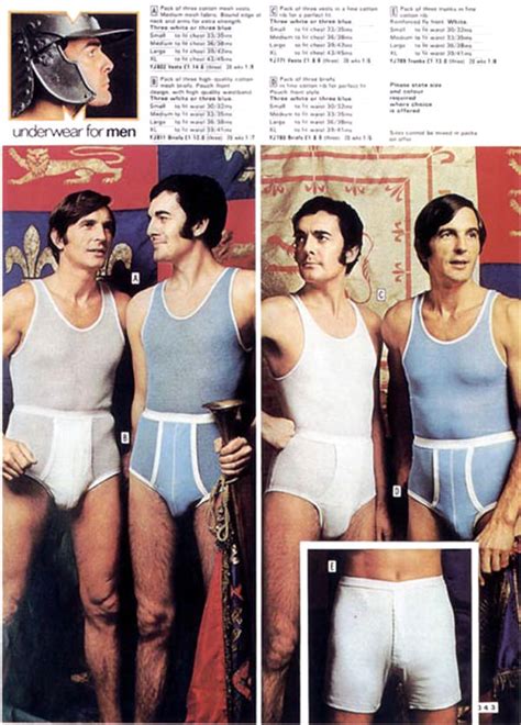 Because Why The Hell Not Vintage 70s And 80s Mens Underwear Ads