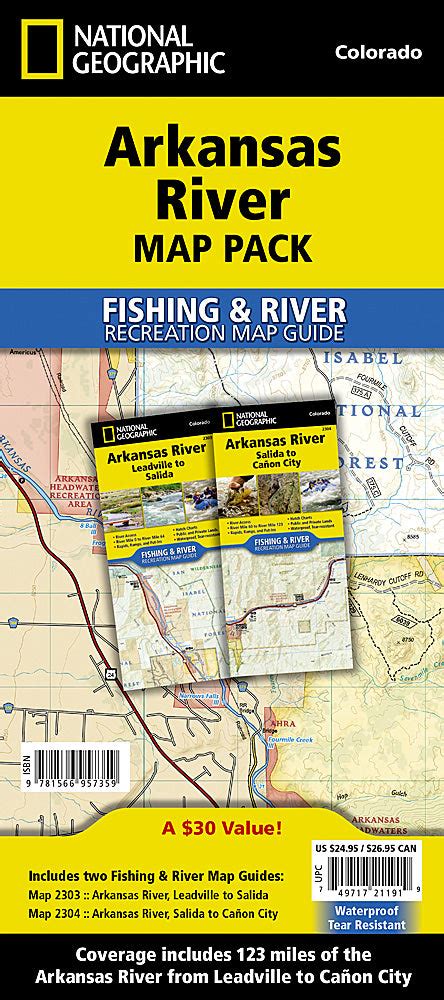 Arkansas River Map Pack Bundle By National Geographic Avenza Maps