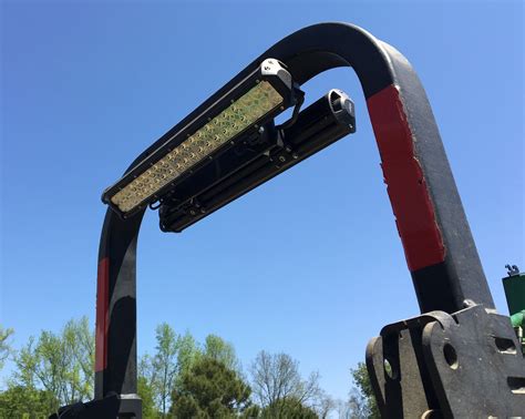 Front And Rear Facing Roll Bar Mounted Light Bars Tractor Lights