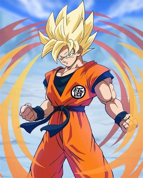 Super Saiyan Goku Anime Dragon Ball Super Dragon Ball Z Dragon Ball