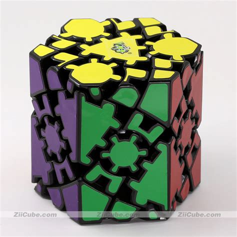 Lanlan Gear Hexagonal Pillar Cube Puzzles Solver Magic