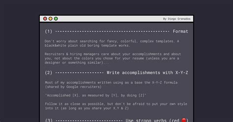 7 Expert Tips To Build A Resume That Can Get You Hired At Fortune 500